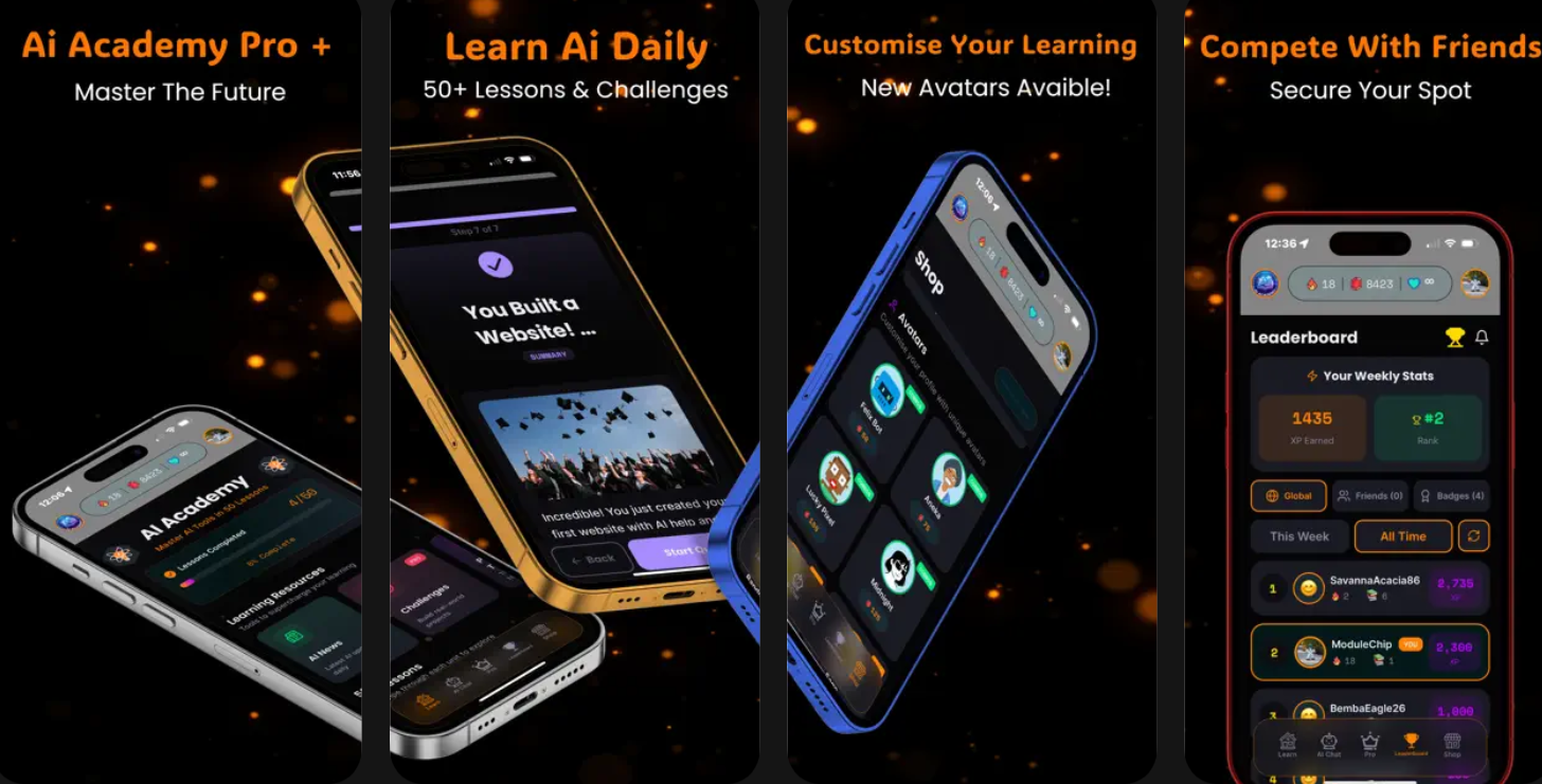 AI Academy Pro — iOS SwiftUI app