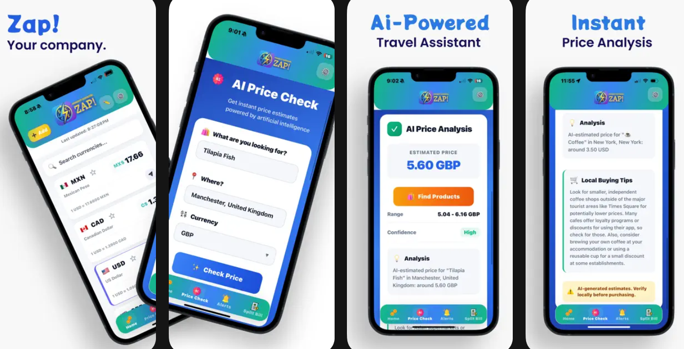Currency Converter Zap — iOS